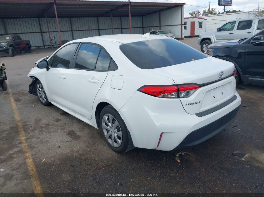 2025 Toyota Corolla Le VIN: 5YFB4MDE1SP264590 Lot: 43990643