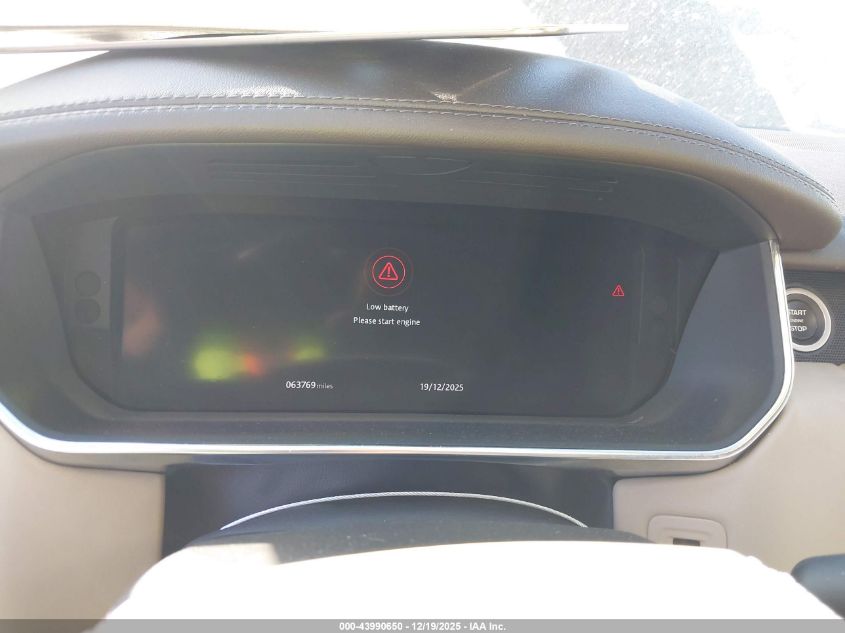 2019 Land Rover Range Rover 3.0L V6 Supercharged Hse VIN: SALGS2SV7KA567499 Lot: 43990650