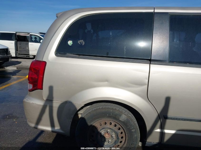 2012 Dodge Grand Caravan Se/Avp VIN: 2C4RDGBG5CR336218 Lot: 43990673