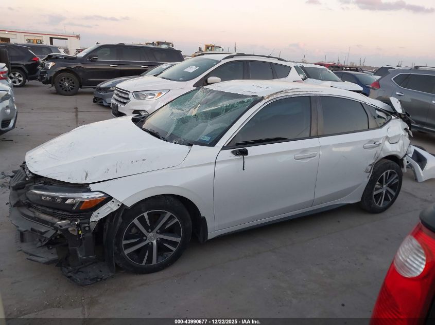 2023 Honda Civic Lx VIN: 19XFL2H59PE020018 Lot: 43990677