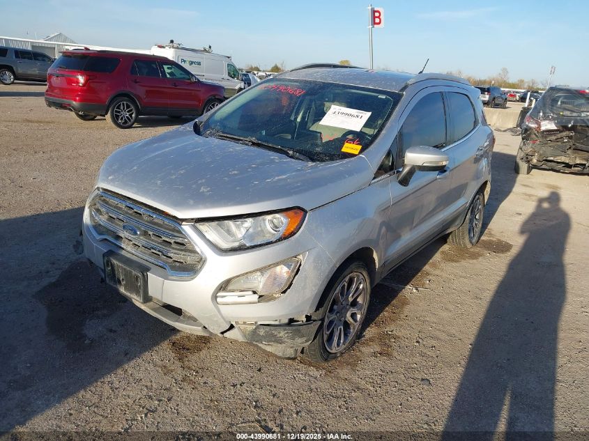 2018 Ford Ecosport Titanium VIN: MAJ6P1WL4JC195166 Lot: 43990681