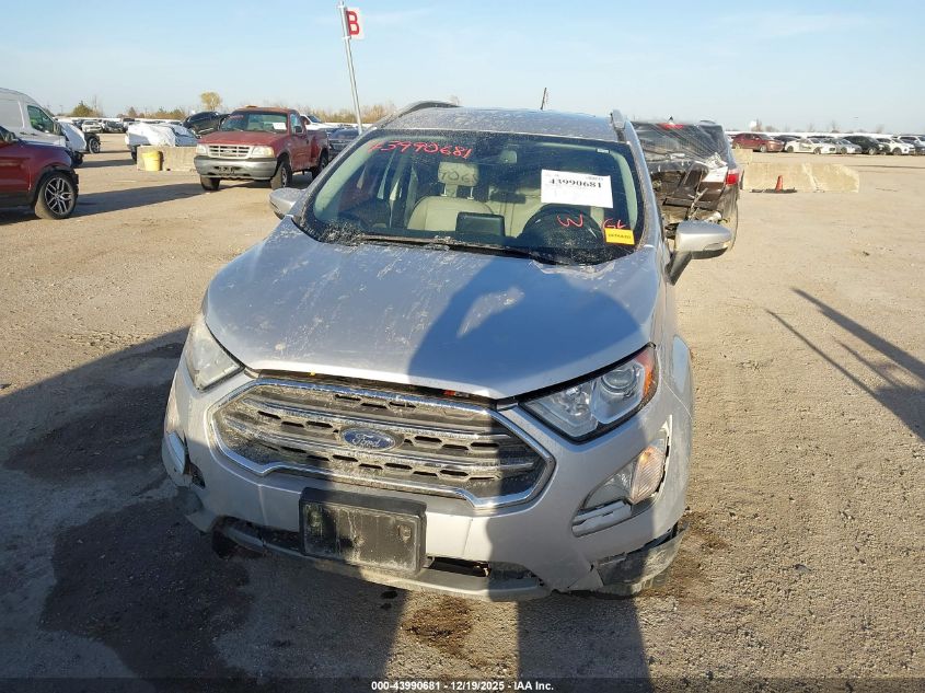 2018 Ford Ecosport Titanium VIN: MAJ6P1WL4JC195166 Lot: 43990681