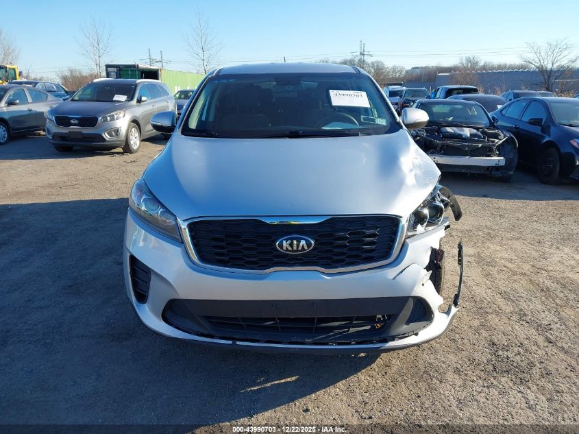 2020 Kia Sorento 2.4L L VIN: 5XYPG4A37LG664739 Lot: 43990703