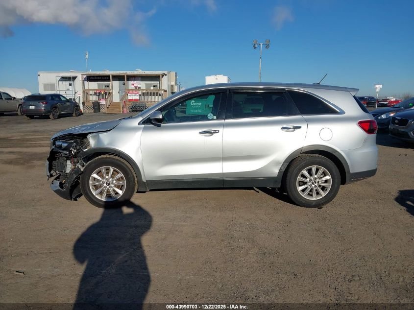 2020 Kia Sorento 2.4L L VIN: 5XYPG4A37LG664739 Lot: 43990703