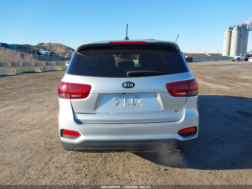 2020 Kia Sorento 2.4L L VIN: 5XYPG4A37LG664739 Lot: 43990703