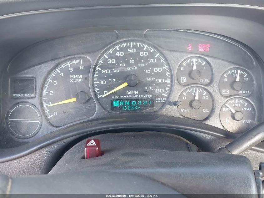 2000 Chevrolet Silverado 1500 Ls VIN: 1GCEK14T1YE344820 Lot: 43990709