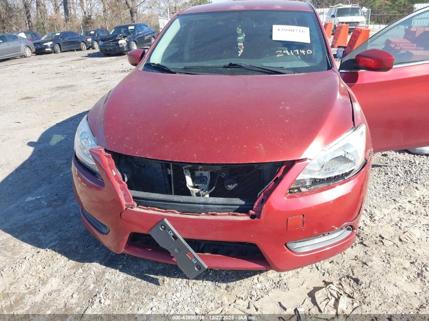 2015 Nissan Sentra Sv VIN: 3N1AB7AP6FY291740 Lot: 43990716
