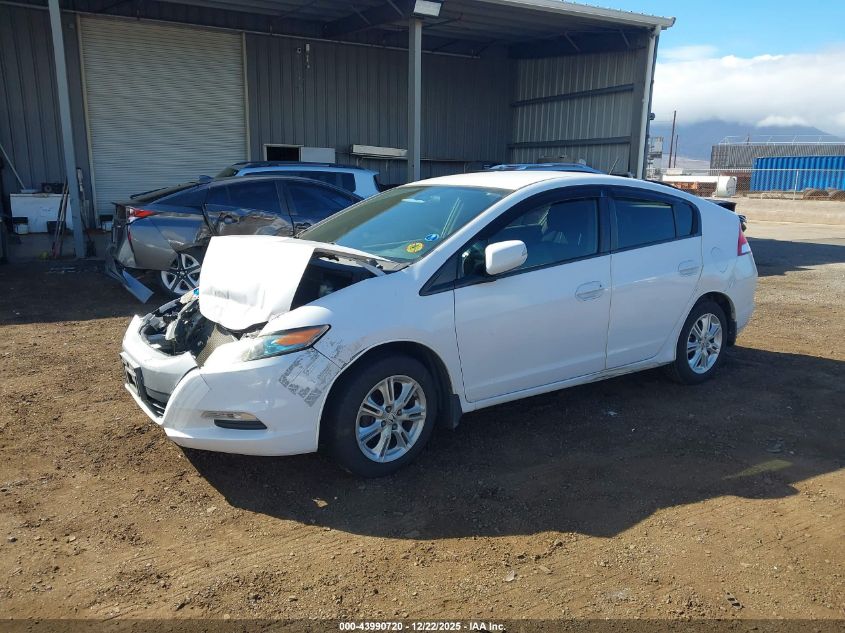 2010 Honda Insight Ex VIN: JHMZE2H73AS020818 Lot: 43990720