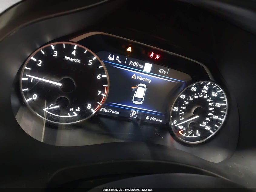 VIN 5N1AZ2DS7MC142587 2021 NISSAN MURANO PLATINUM INTELLIGENT AWD