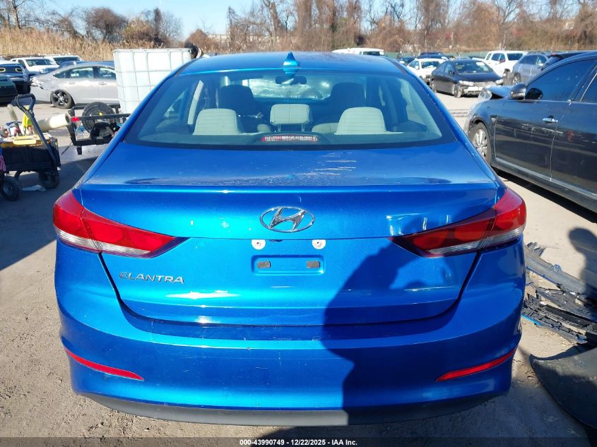 2017 Hyundai Elantra Se VIN: KMHD84LF3HU195822 Lot: 43990749