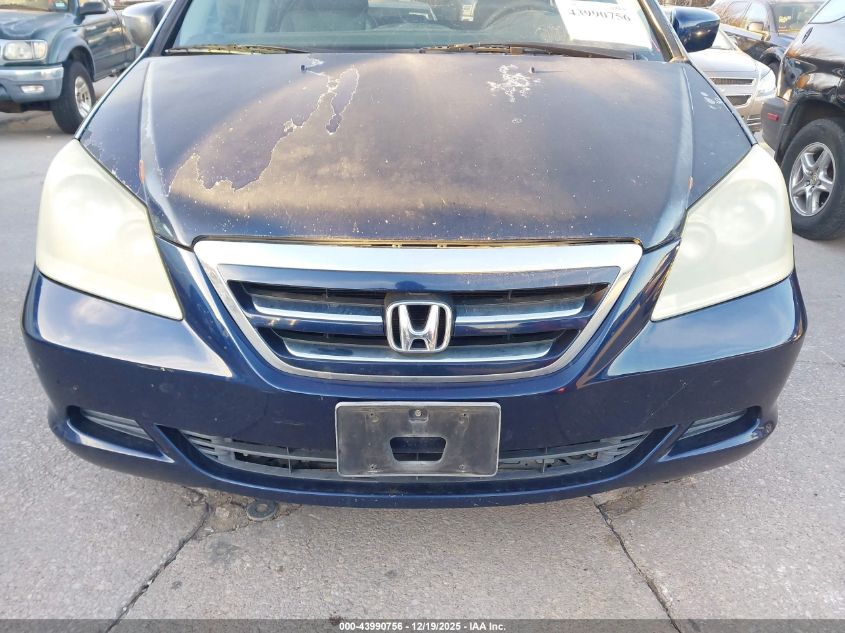 2005 Honda Odyssey Ex-L VIN: 5FNRL38635B037223 Lot: 43990756