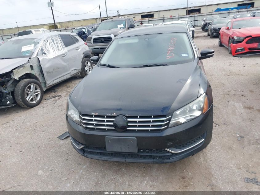 2013 Volkswagen Passat 2.0L Tdi Se VIN: 1VWBN7A36DC056196 Lot: 43990758