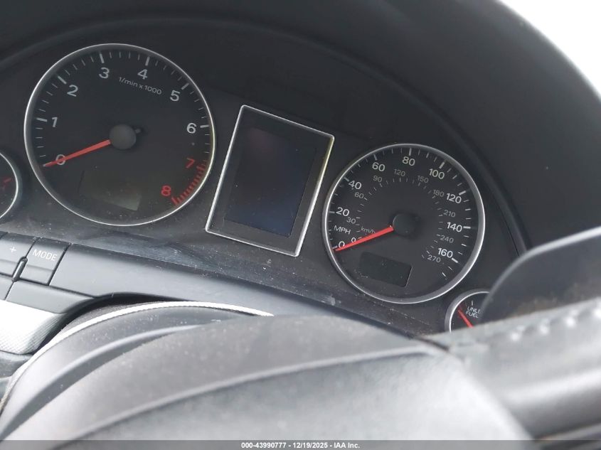 2008 Audi A4 2.0T/2.0T Special Edition VIN: WAUAF78E681136194 Lot: 43990777