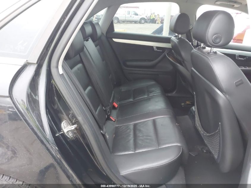 2008 Audi A4 2.0T/2.0T Special Edition VIN: WAUAF78E681136194 Lot: 43990777