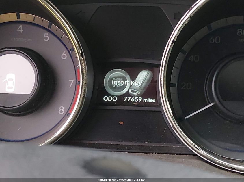 2013 Hyundai Sonata Limited VIN: 5NPEC4AC1DH559076 Lot: 43990785