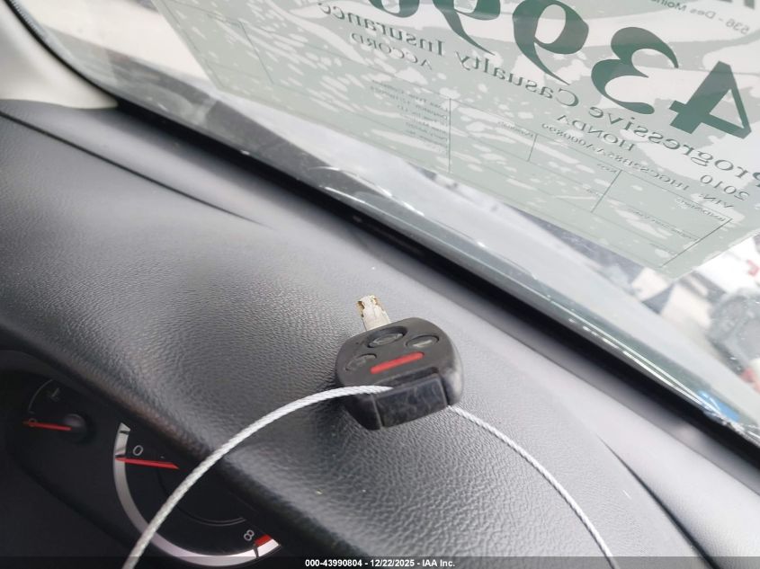 2010 Honda Accord 3.5 Ex-L VIN: 1HGCS2B85AA000899 Lot: 43990804