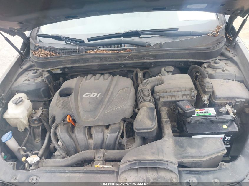 2013 Hyundai Sonata Gls VIN: 5NPEB4AC5DH680471 Lot: 43990864