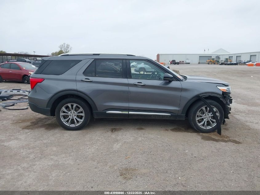 2021 Ford Explorer Limited VIN: 1FMSK7FH5MGC48200 Lot: 43990866