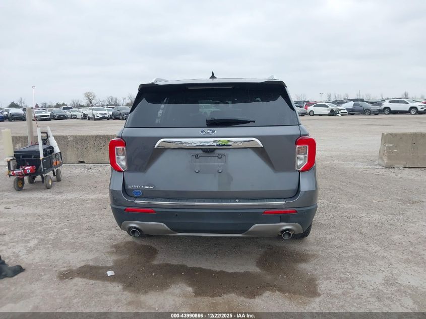 2021 Ford Explorer Limited VIN: 1FMSK7FH5MGC48200 Lot: 43990866