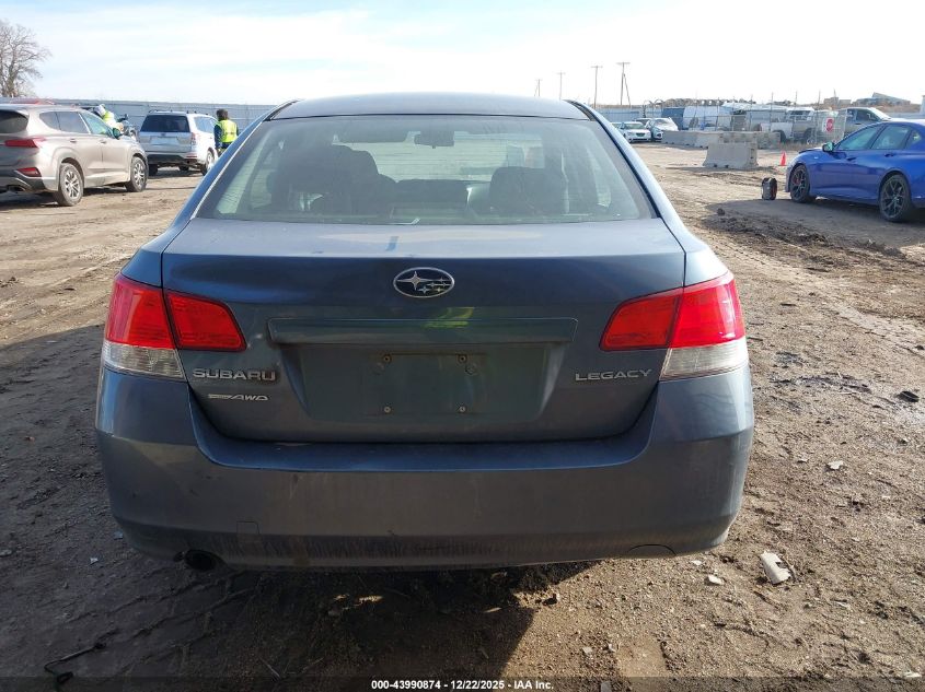 2013 Subaru Legacy 2.5I Premium VIN: 4S3BMCC60D3009851 Lot: 43990874