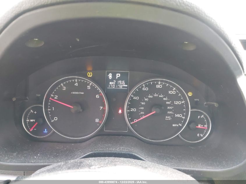 2013 Subaru Legacy 2.5I Premium VIN: 4S3BMCC60D3009851 Lot: 43990874