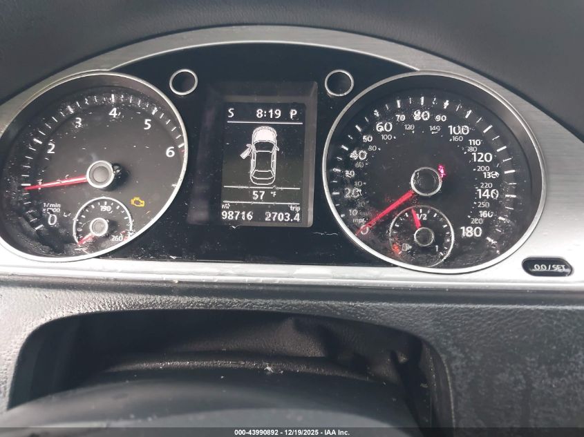 2016 Volkswagen Cc 2.0T Sport VIN: WVWBP7AN6GE505321 Lot: 43990892