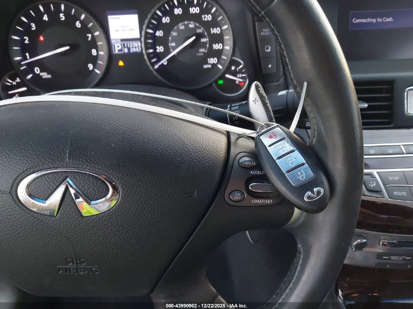 2013 Infiniti M37 VIN: JN1BY1AP4DM511425 Lot: 43990902