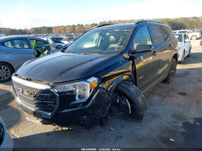 2022 GMC Terrain Awd At4 VIN: 3GKALYEVXNL170217 Lot: 43990909