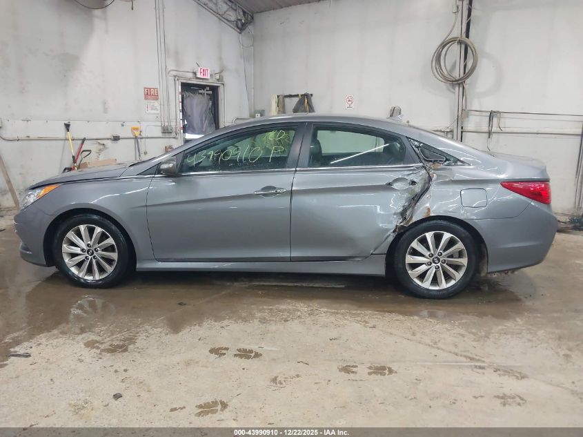 2014 Hyundai Sonata Limited VIN: 5NPEC4AC3EH921782 Lot: 43990910