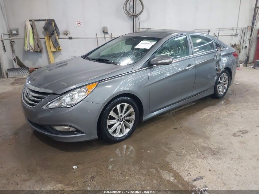 2014 Hyundai Sonata Limited VIN: 5NPEC4AC3EH921782 Lot: 43990910