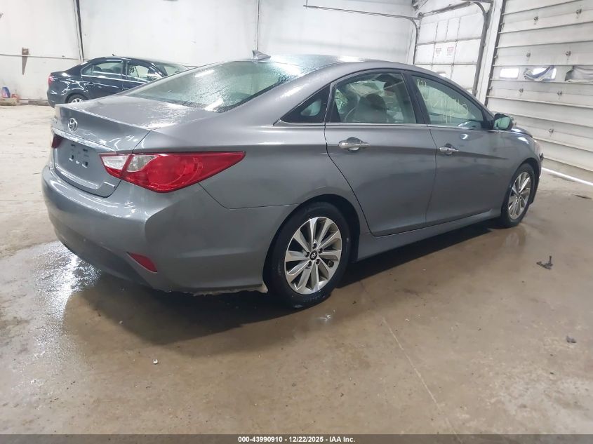 2014 Hyundai Sonata Limited VIN: 5NPEC4AC3EH921782 Lot: 43990910