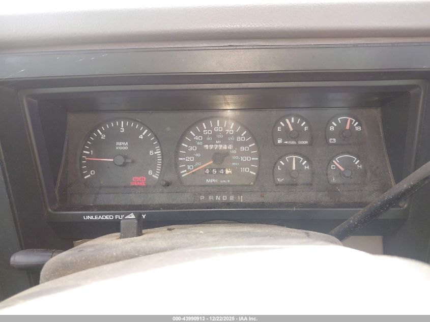 1994 Dodge Dakota VIN: 1B7FL26X5RW130125 Lot: 43990913