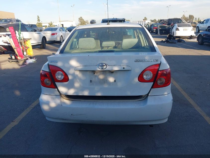 2006 Toyota Corolla Le VIN: 1NXBR30E16Z651260 Lot: 43990932