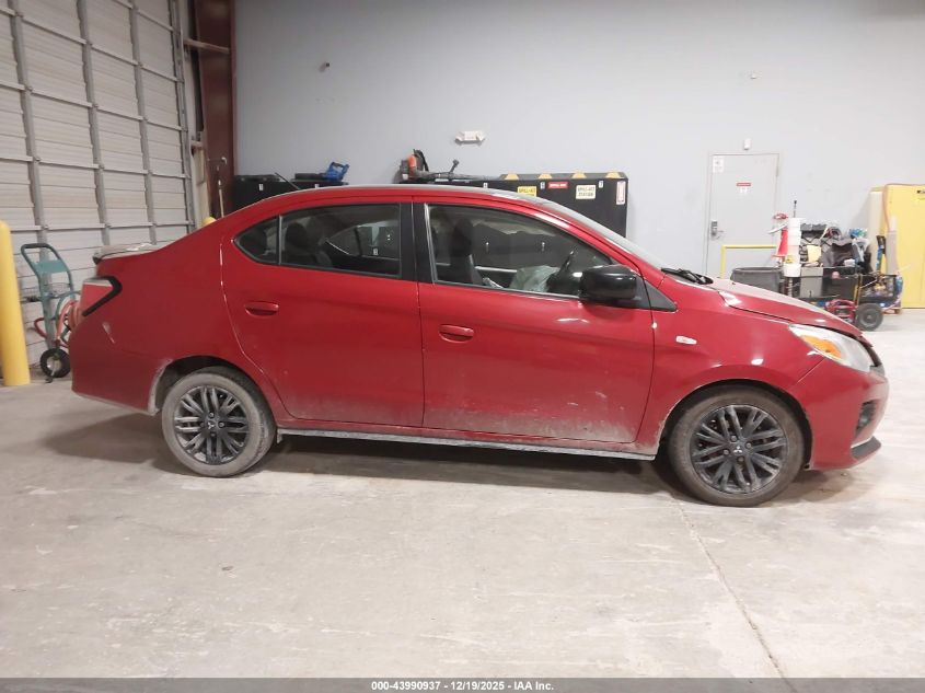 2023 Mitsubishi Mirage G4 Black Edition/Es/Le VIN: ML32FUFJ1PHF00541 Lot: 43990937