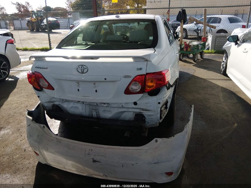 2009 Toyota Corolla Le VIN: JTDBL40E299053570 Lot: 43990939