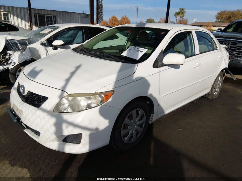 2009 Toyota Corolla Le VIN: JTDBL40E299053570 Lot: 43990939