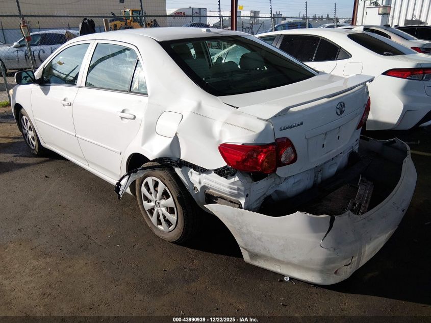 2009 Toyota Corolla Le VIN: JTDBL40E299053570 Lot: 43990939