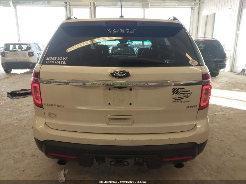 2012 Ford Explorer Limited VIN: 1FMHK8F84CGA43742 Lot: 43990942