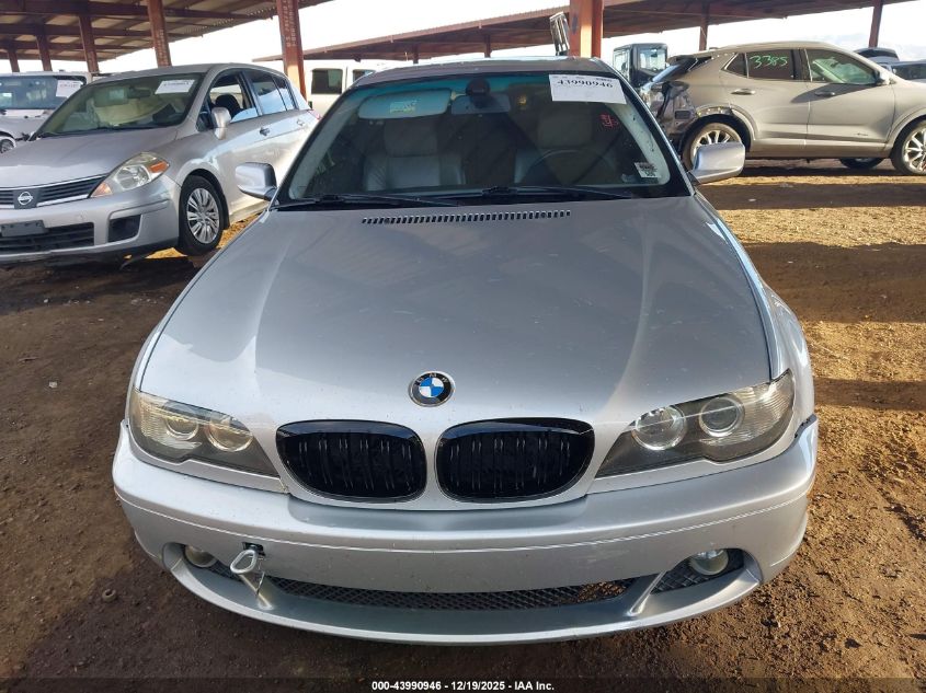 2005 BMW 330Ci VIN: WBABD53465PL16863 Lot: 43990946