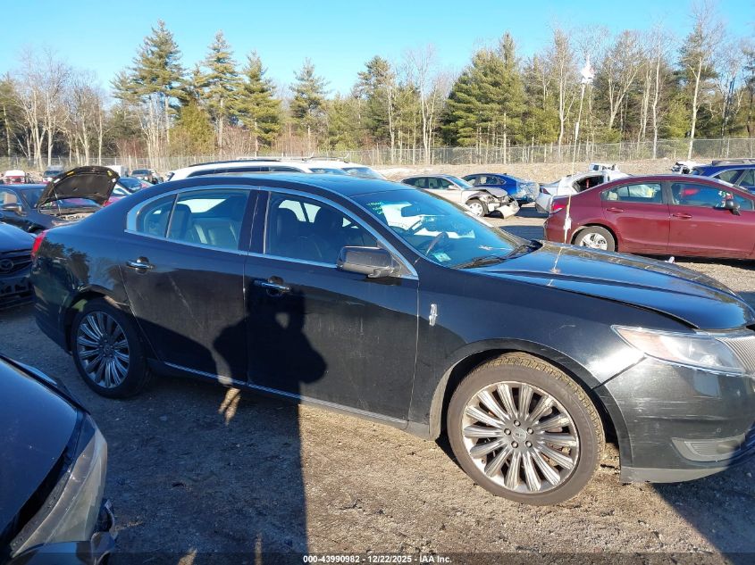 2014 Lincoln Mks VIN: 1LNHL9EK0EG610581 Lot: 43990982