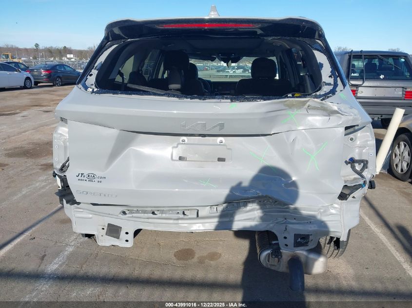2023 Kia Sorento Ex VIN: 5XYRH4LF9PG199609 Lot: 43991016