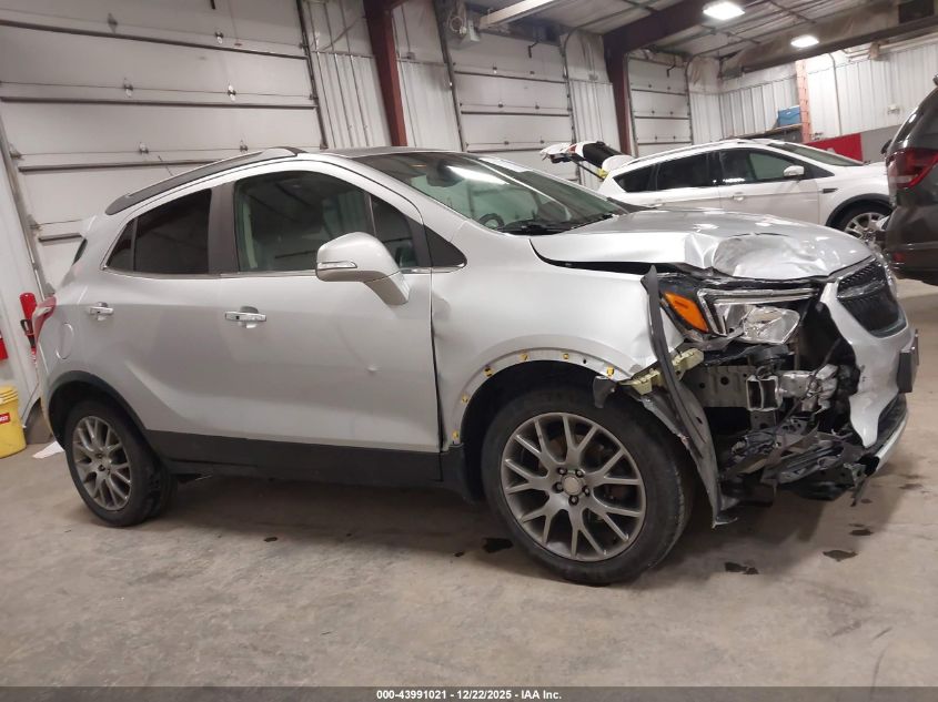 2017 Buick Encore Sport Touring VIN: KL4CJ1SB6HB093129 Lot: 43991021