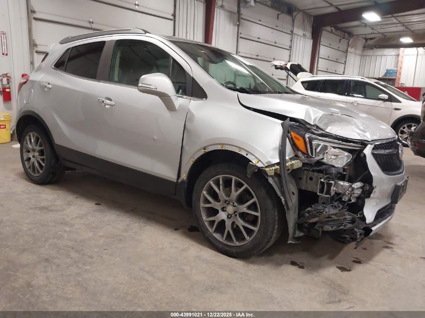 2017 Buick Encore Sport Touring VIN: KL4CJ1SB6HB093129 Lot: 43991021