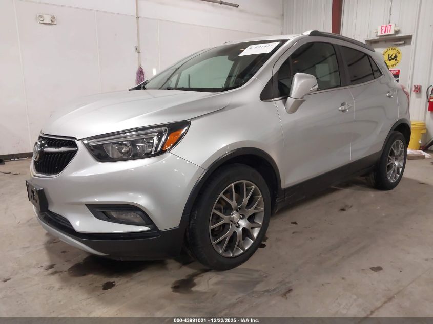 2017 Buick Encore Sport Touring VIN: KL4CJ1SB6HB093129 Lot: 43991021