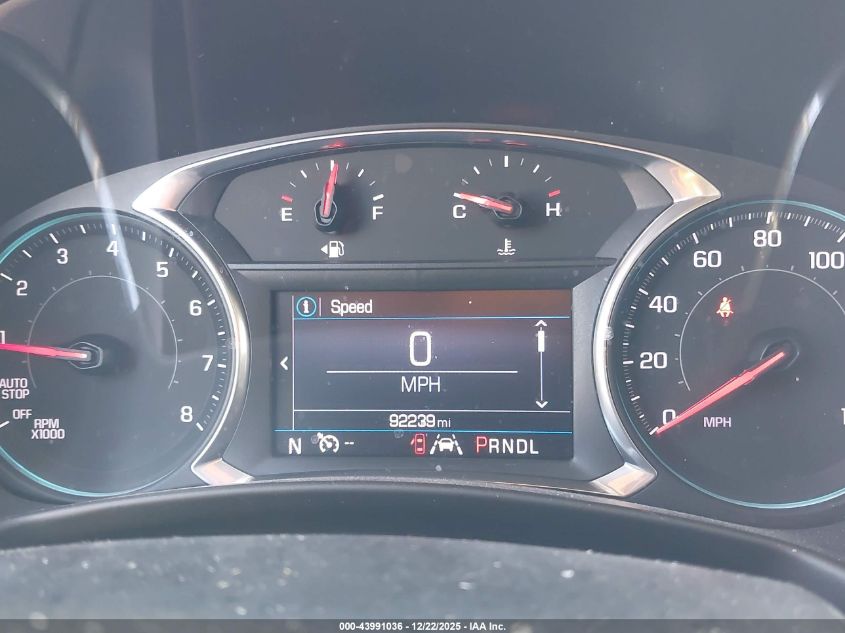 2020 Chevrolet Equinox Fwd Lt 1.5L Turbo VIN: 2GNAXKEV9L6160994 Lot: 43991036