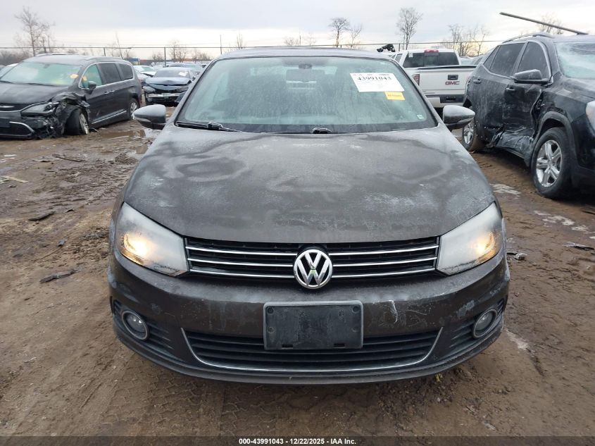 2012 Volkswagen Eos Lux VIN: WVWFW7AH8CV000521 Lot: 43991043