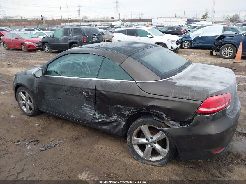 2012 Volkswagen Eos Lux VIN: WVWFW7AH8CV000521 Lot: 43991043