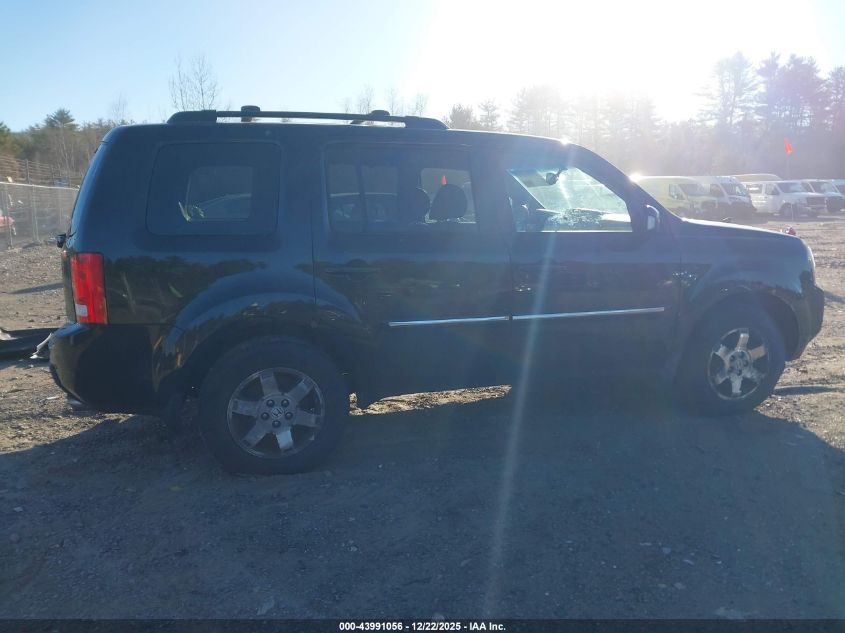 2010 Honda Pilot Touring VIN: 5FNYF4H82AB038464 Lot: 43991056