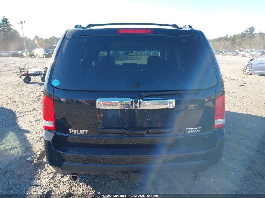 2010 Honda Pilot Touring VIN: 5FNYF4H82AB038464 Lot: 43991056