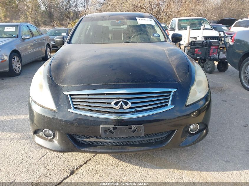 2013 Infiniti G37X VIN: JN1CV6ARXDM764793 Lot: 43991066